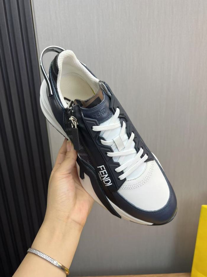 FENDI Flow Ff Jacquard Sneakers