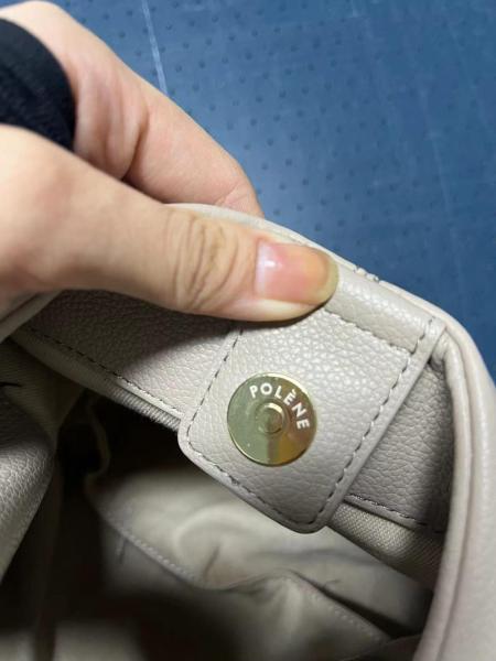 Polene Numero Neuf Mini Taupe size 14*22*12.5 cm