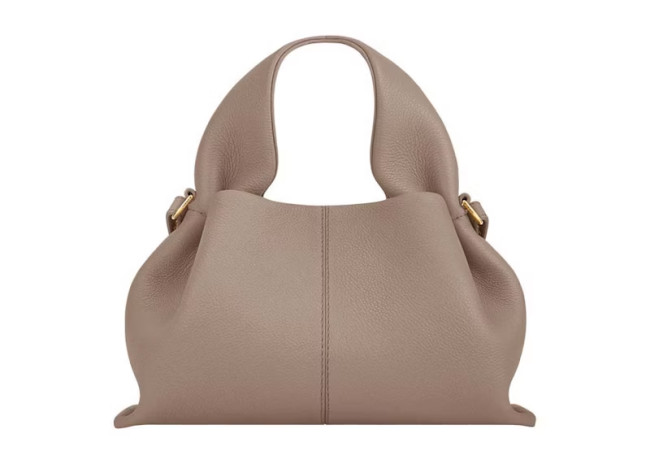 Polene Numero Neuf Mini Taupe size 14*22*12.5 cm