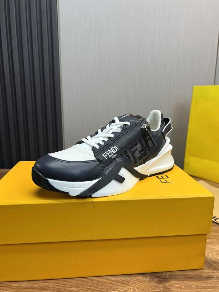 FENDI Flow Ff Jacquard Sneakers