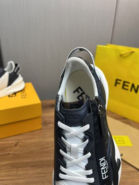 FENDI Flow Ff Jacquard Sneakers