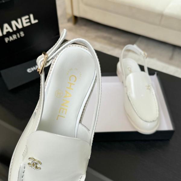 Chanel women white