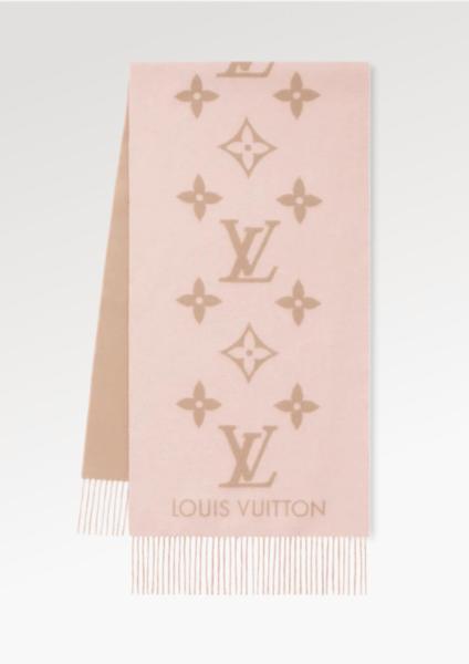 LOUIS VUITTON Cashmere Knit Scarves Women's Multicolor