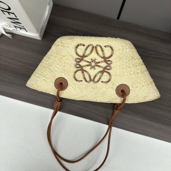 LOEWE Anagram Basket Shoulder Bags A223P65X01-2435 size 34*13*16.5 cm