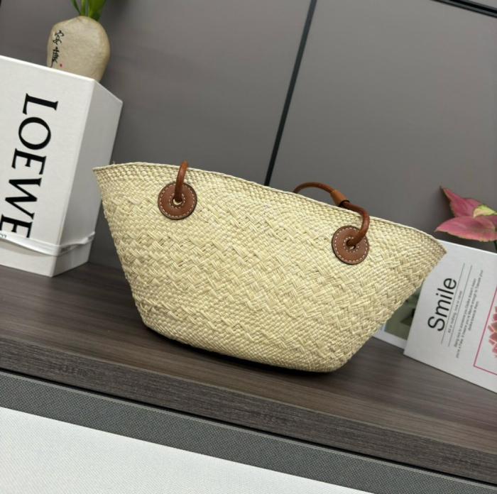 LOEWE Anagram Basket Shoulder Bags A223P65X01-2435 size 34*13*16.5 cm