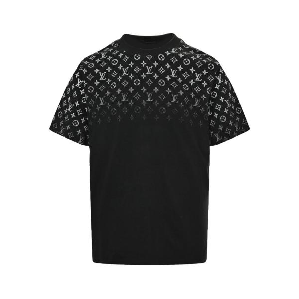 LOUIS VUITTON Gradient Cotton T Shirt 