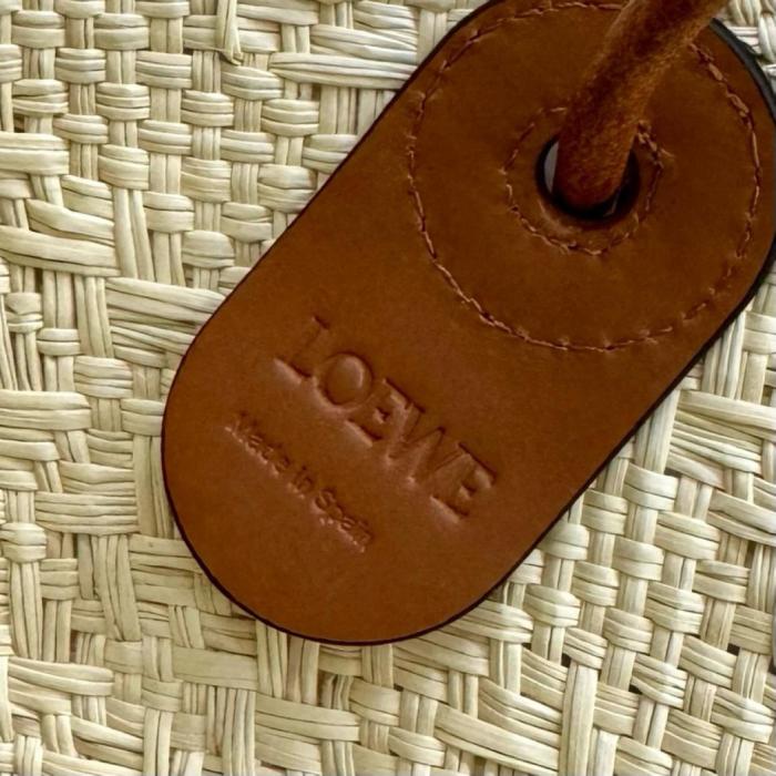 LOEWE Anagram Basket Shoulder Bags A223P65X01-2435 size 34*13*16.5 cm