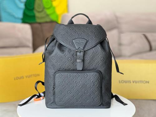 LOUIS VUITTON Montsouris Backpack M23127 size 32*19*40 cm