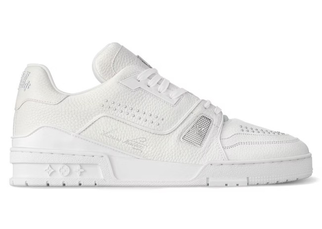 Louis Vuitton LV Trainer White Calf Leather