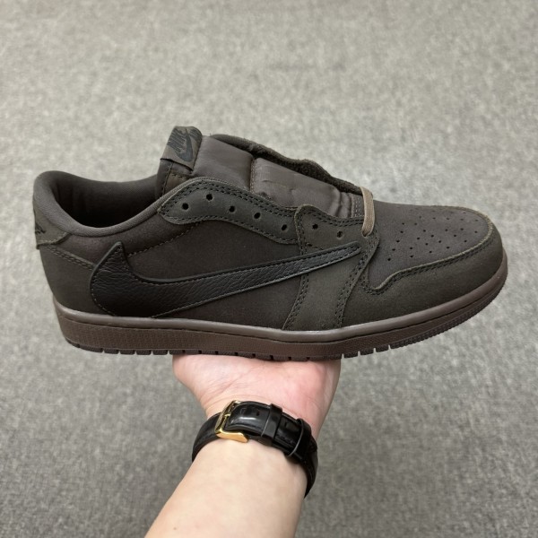 Jordan 1 Retro Low OG SP Travis Scott Velvet Brown
