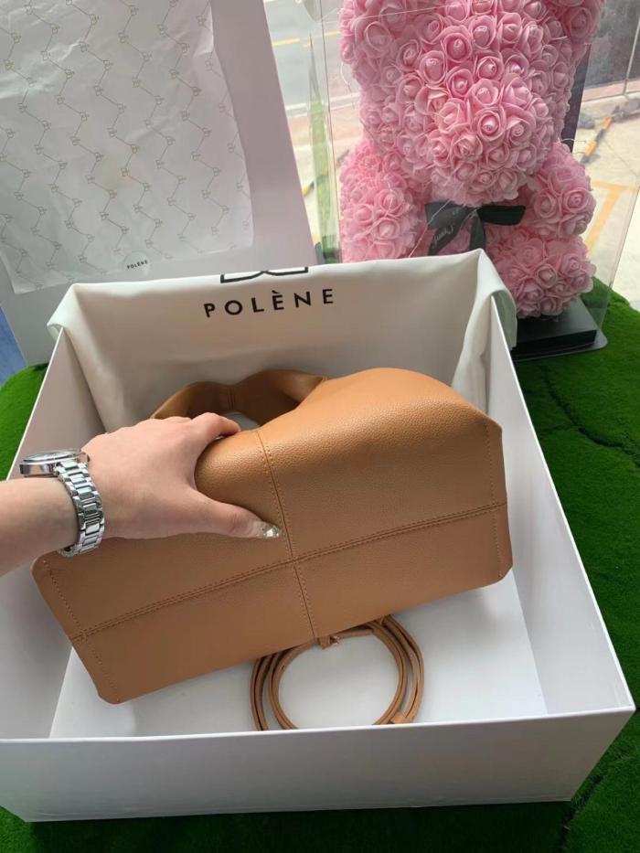 Polene Numéro Neuf EDITION TEXTURED CAMEL size 20*32*16 cm