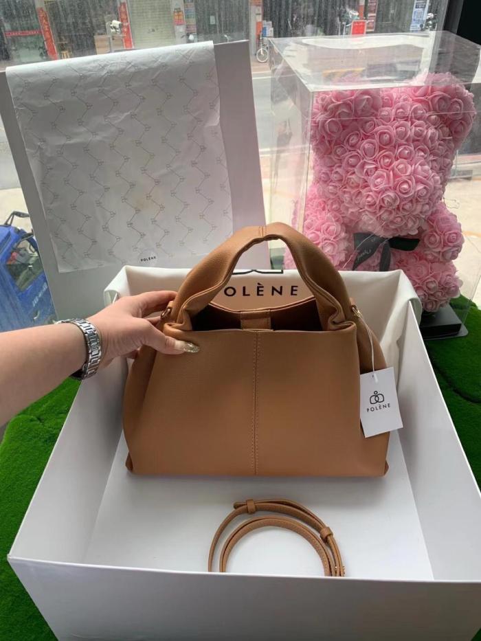 Polene Numéro Neuf EDITION TEXTURED CAMEL size 20*32*16 cm