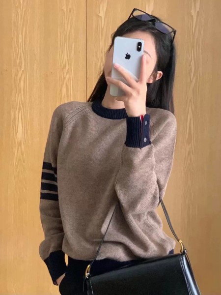 THOM BROWNE· FW23 Sweater Men's Brown