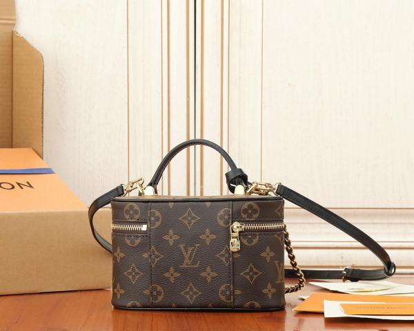 LOUIS VUITTON Vanity Chain Pouch M47125 size 19*6*12 cm