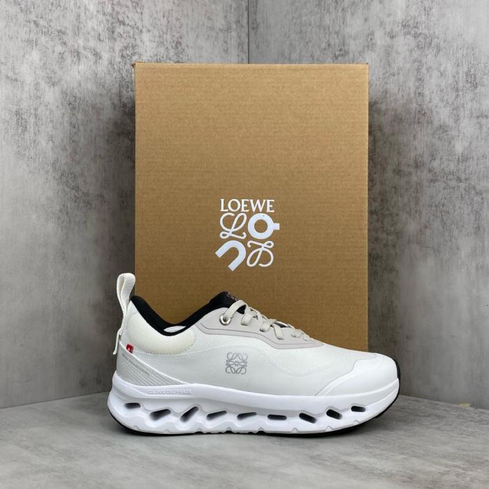 On x LOEWE Cloudtilt 2 Low Top Running Shoes Men's White