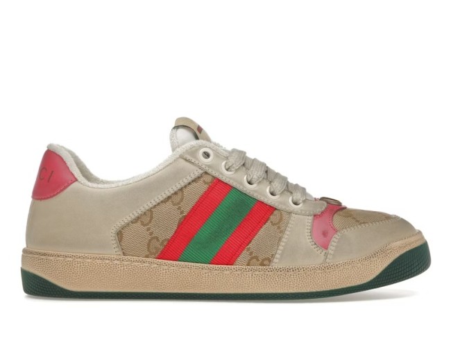 Gucci Screener Butter Leather Red