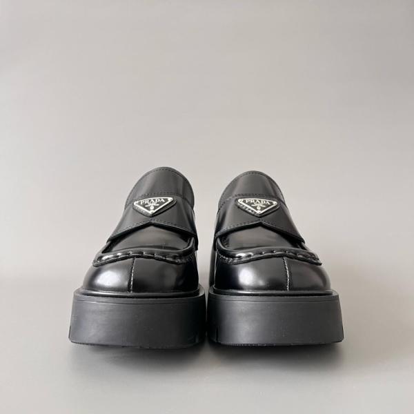 PRADA Loafers Men Black