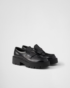 PRADA Loafers Men Black