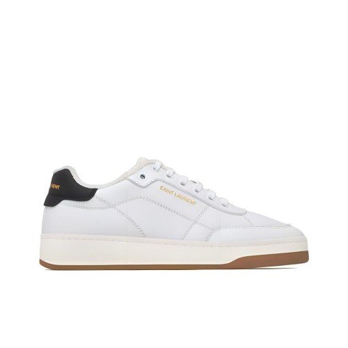 SAINT LAURENT SL/61 Round Toe Lace Up Sneakers