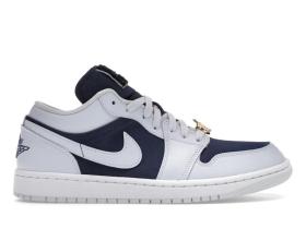 Jordan 1 Low SE Football Grey White Gym Red Midnight Navy