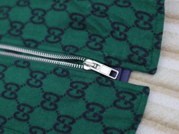 GUCCI Pre Owned 2010s Monogram Wool Jacket