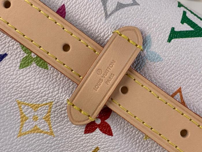 LOUIS VUITTON X Takashi Murakami CarryAll Pm White Multicolored M13661 size 29*12*24 cm