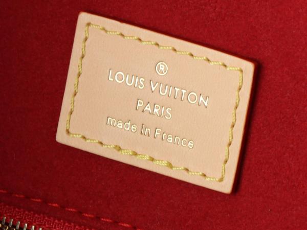 LOUIS VUITTON Coated Canvas Handbag Shoulder Bag Medium Size Women's Brown M12098 size 40*11*31 cm