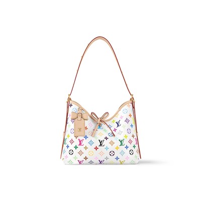 LOUIS VUITTON X Takashi Murakami CarryAll Pm White Multicolored M13661 size 29*12*24 cm