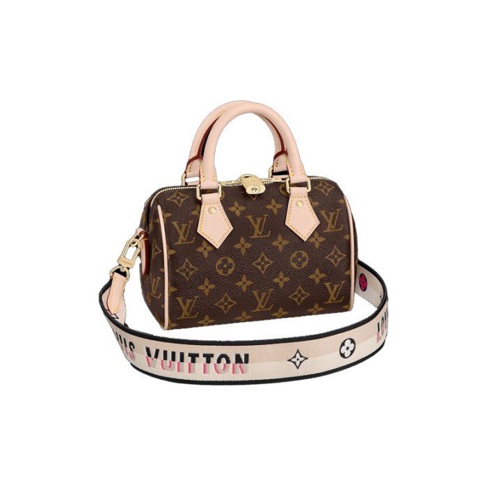 LOUIS VUITTON Speedy Bandouliere 20 Monogram Brown/Black M45957 size 20*12*13 cm