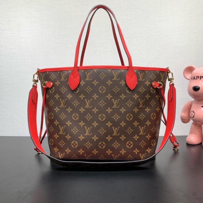 Louis Vuitton NEVERFULL BANDOULIÈRE INSIDE OUT Medium Handbag M12708 size 28*14*31 cm