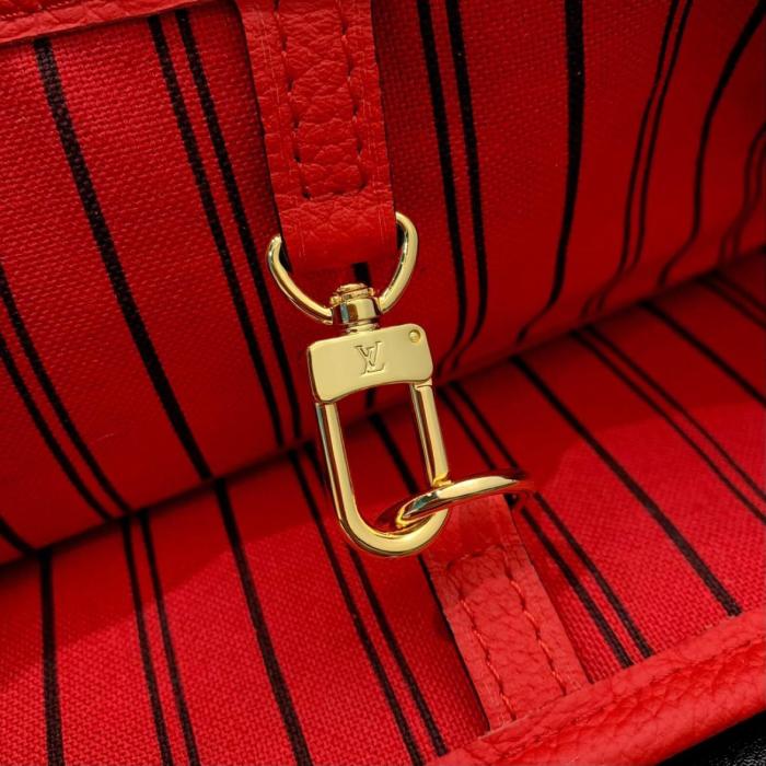 Louis Vuitton NEVERFULL BANDOULIÈRE INSIDE OUT Medium Handbag M12708 size 28*14*31 cm