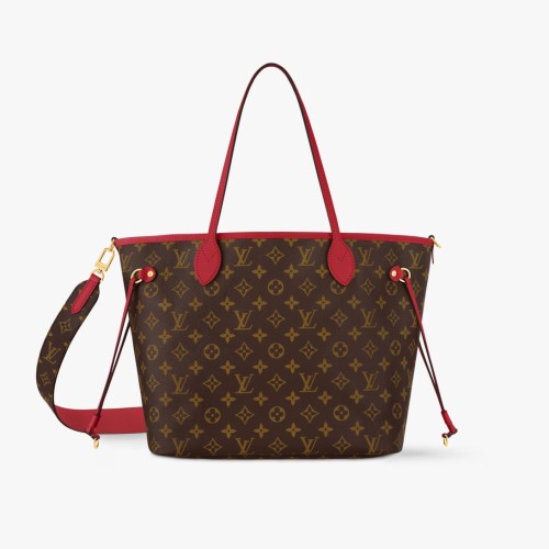 Louis Vuitton NEVERFULL BANDOULIÈRE INSIDE OUT Medium Handbag M12708 size 28*14*31 cm