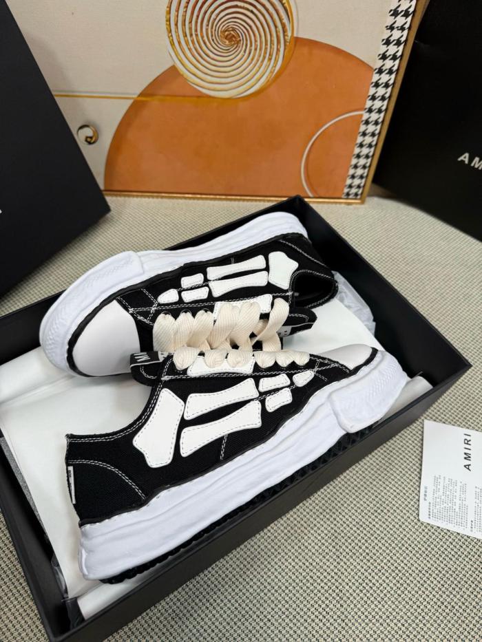 AMIRI MMY Bones x Maison MIHARA YASUHIRO Black