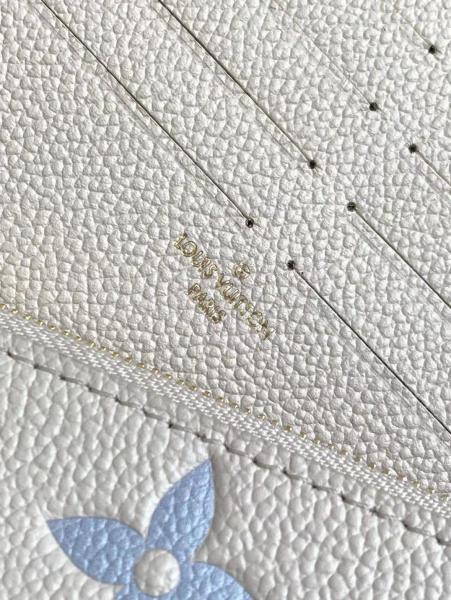 LOUIS VUITTON Pochette Félicie Monogram Empreinte Leather M83025 size 21*3*12 cm