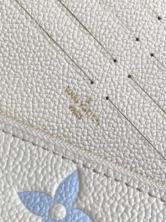 LOUIS VUITTON Pochette Félicie Monogram Empreinte Leather M83025 size 21*3*12 cm