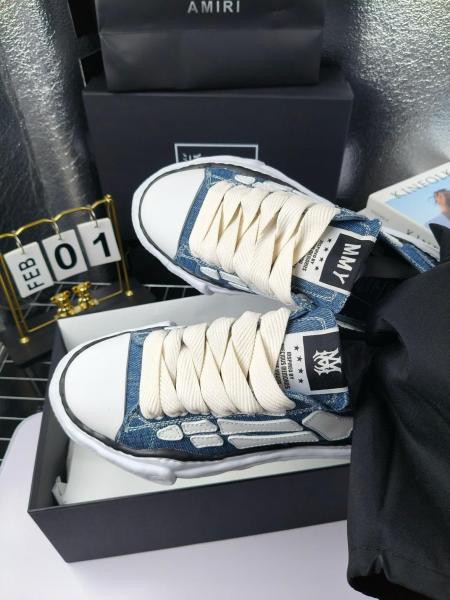 AMIRI MMY Bones x Maison MIHARA YASUHIRO Blue