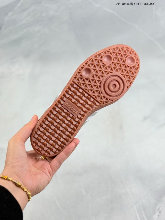 adidas Samba OG White Silver Metallic Grey