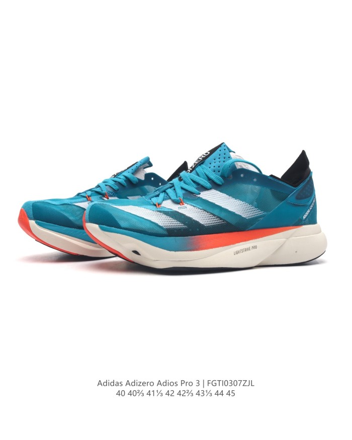 adidas Adizero Adios Pro 3 Lucid Cyan