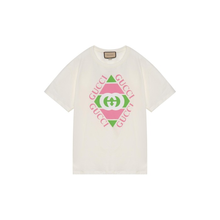 GUCCI Vintage Logo Print T Shirt