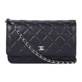 CHANEL Embossed Calfskin Chain Bag Mahjong Bag Shoulder Bag Regular Women's Black AP0250-Y01588-C3906 size 18.5*3*13 cm