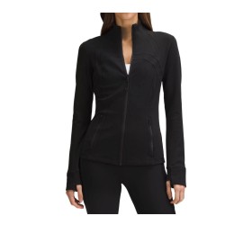 lululemon Define Luon™ fabric soft and comfortable high-elastic jacket Women's black/BLK