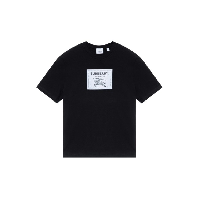Burberry Prorsum Label Cotton T Shirt Black