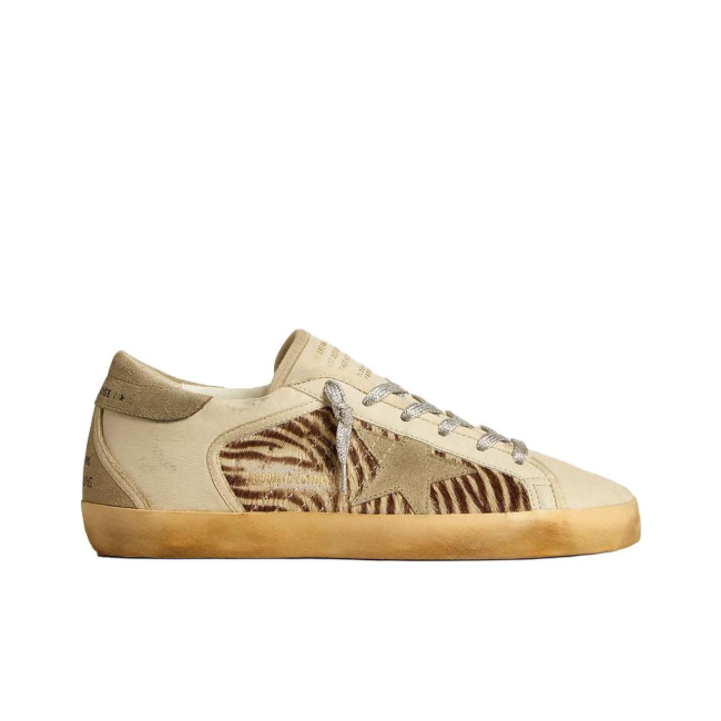 Golden Goose Super-Star Low-Top Skateboard Shoes Women's Butter