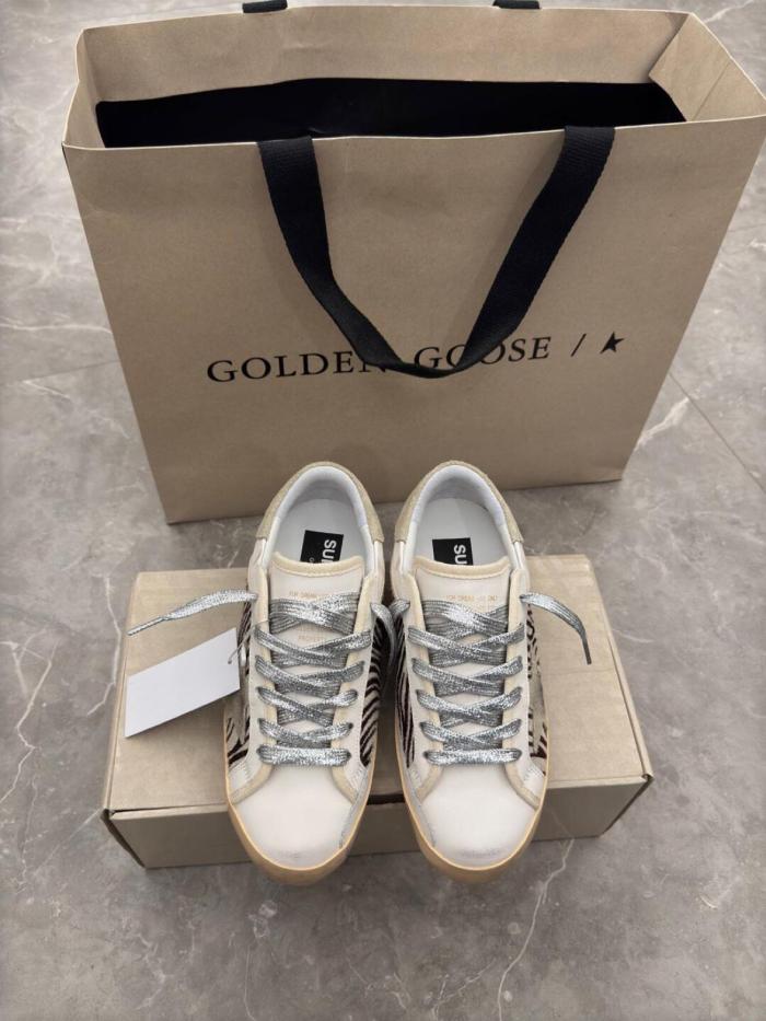 Golden Goose Super-Star Low-Top Skateboard Shoes Women's Butter