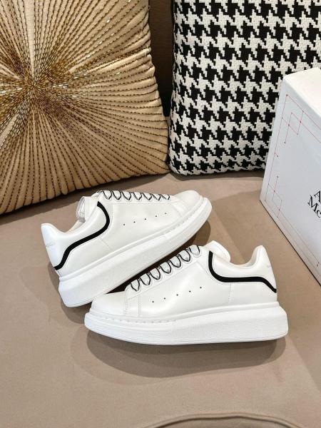 Alexander McQueen Oversized White Black Stripe
