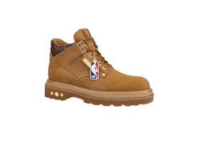 Louis Vuitton x NBA Oberkampf Ankle Boot Beige