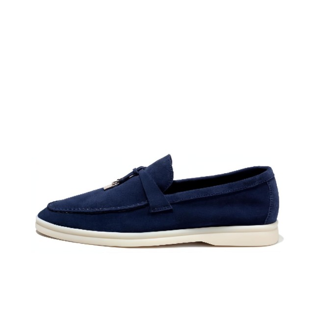 Loro Piana Casual Single Shoes Women's Dark Blue