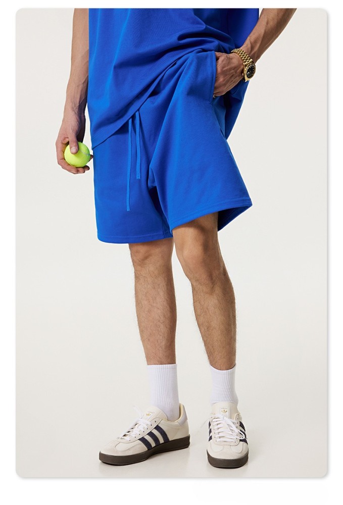 Oversized T-shirt and shorts set 20 colors Customized logo 