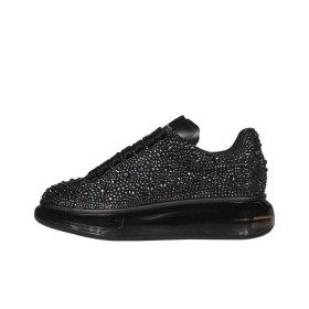 Alexander McQueen Low-Top Skateboard Shoes Men's Black