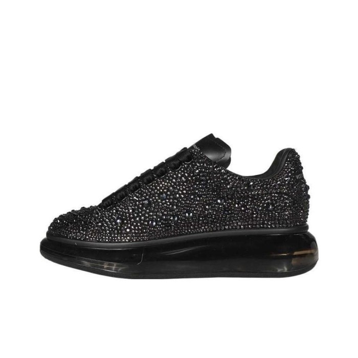 Alexander McQueen Low-Top Skateboard Shoes Men's Black